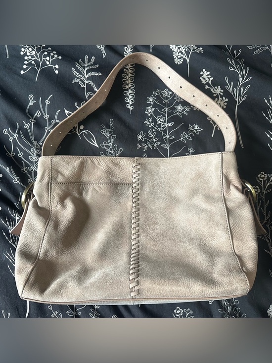 HOBO Handbags - Hobo brand - Render Shoulder Bag In Buffed Leather - color - Hazel